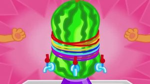 Маша и Леопольд Арбуз с краниками - Мультик для детей