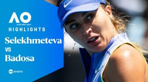 22.01.2026 | ОБЗОР ИГРЫ | Оксана Селехметьева - Паула Бадоса | 2-й круг | AO 2026 | Highlights