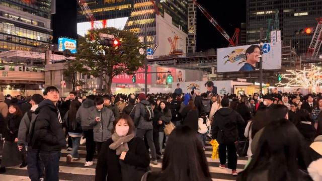 От Харадзюку до Сибуи живая прогулка по улицам Токио смотреть онлайн