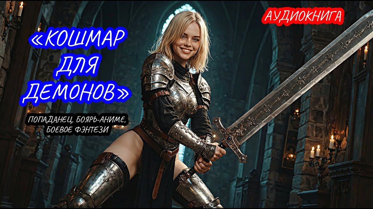 АУДИОКНИГА КОШМАР ДЛЯ ДЕМОНОВ, ПОПАДАНЕЦ, БОЕВОЕ ФЭНТЕЗИ, БОЯРЪ-АНИМЕ смотреть онлайн