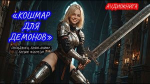 АУДИОКНИГА КОШМАР ДЛЯ ДЕМОНОВ, ПОПАДАНЕЦ, БОЕВОЕ ФЭНТЕЗИ, БОЯРЪ-АНИМЕ