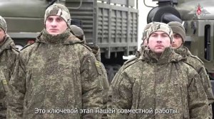 Передача военной техники министерству обороны Республики Южная Осетия