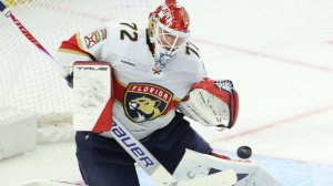 Хоккеист "Флориды" Бобровский подрался с вратарем "Сан-Хосе" в матче НХЛ