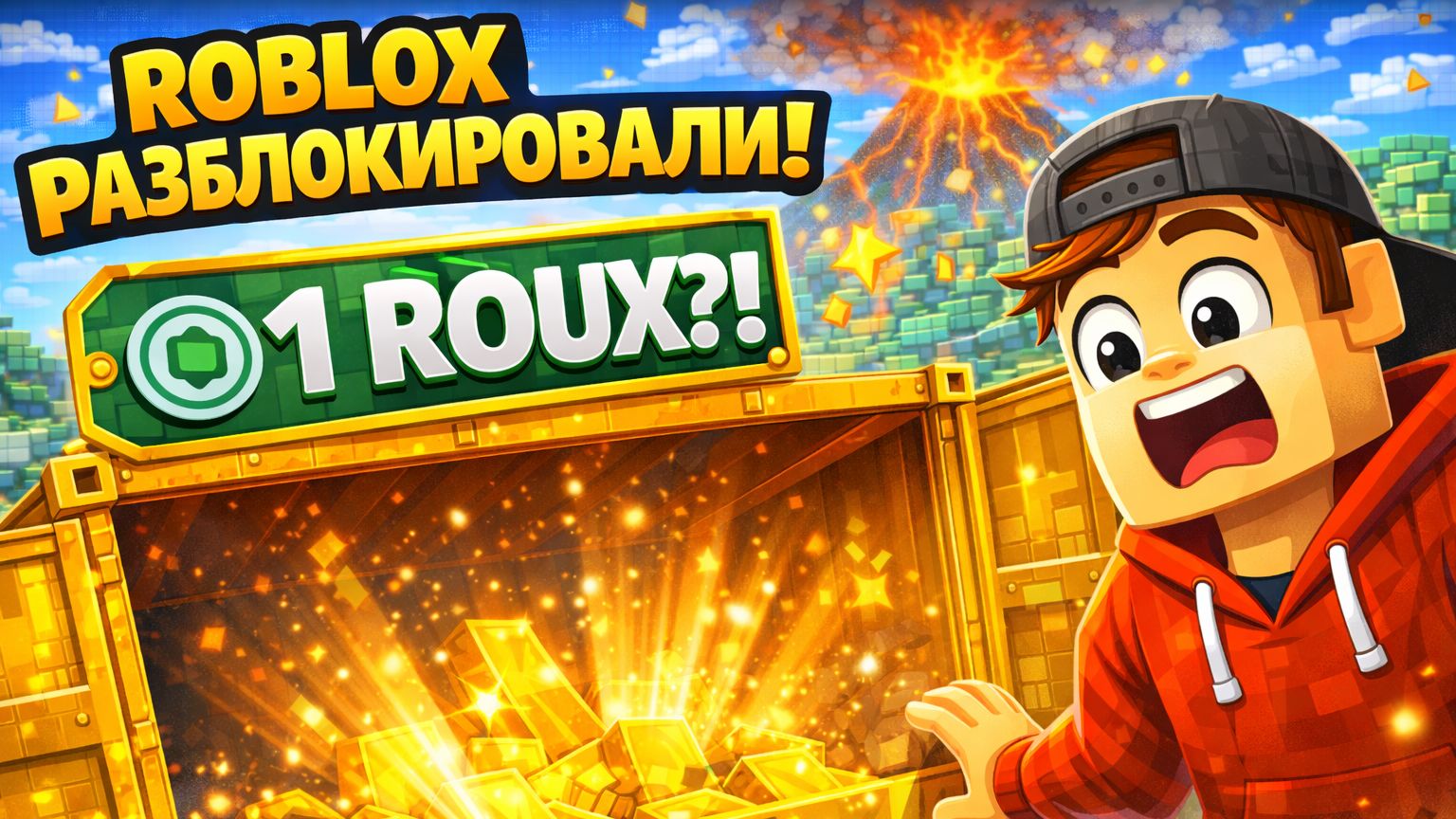 ROBLOX РАЗБЛОКИРОВАЛИ! Купил контейнер за 1 ROBUX… А ТАМ?! 😱 смотреть онлайн