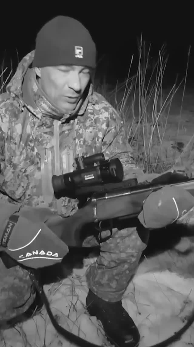 Охота на лис с тепловизором ELECTRON 2.9x50 мм 640x512 LRF смотреть онлайн