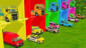 Мультики про машинки - Большие машины - Тяжелые грузовики - Сборник - Мультики для детей