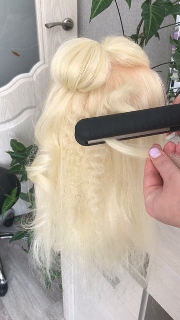 способ накрутки на утюг. волна из волос смотреть онлайн