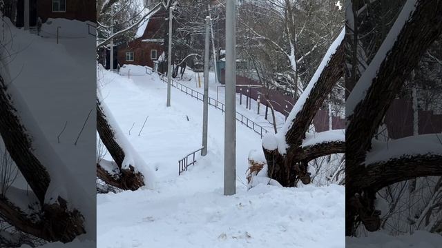 ❄️ Новая тротуарная дорожка в Веризино смотреть онлайн