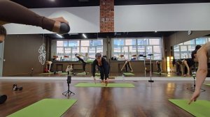 Балансы на ногах, ТБС, лёгкая штанга. 23.01.25 тренировка с Любовью Жуковской