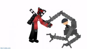 Титан спикермен 1.0 против Астро скорпиона 2.0 стик анимация