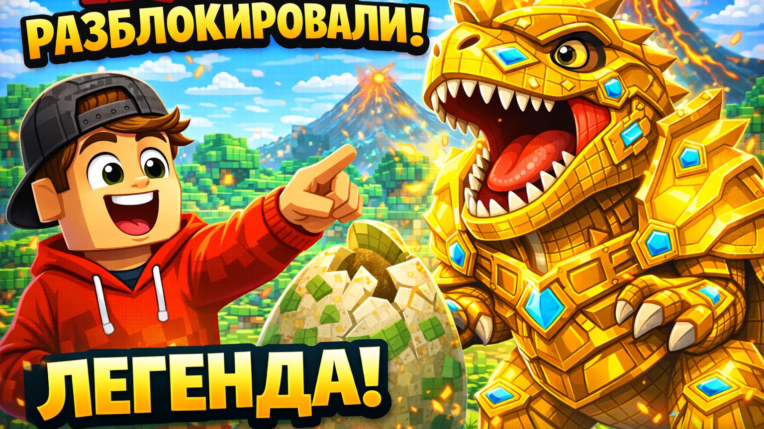 РОБЛОКС СНОВА РАБОТАЕТ! КОРМЛЮ ДИНОЗАВРА И ОН РАСТЁТ В 10 РАЗ 6) смотреть онлайн