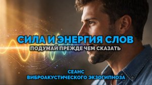 СИЛА И ЭНЕРГИЯ СЛОВ. ПОДУМАЙ ПРЕЖДЕ ЧЕМ СКАЗАТЬ
