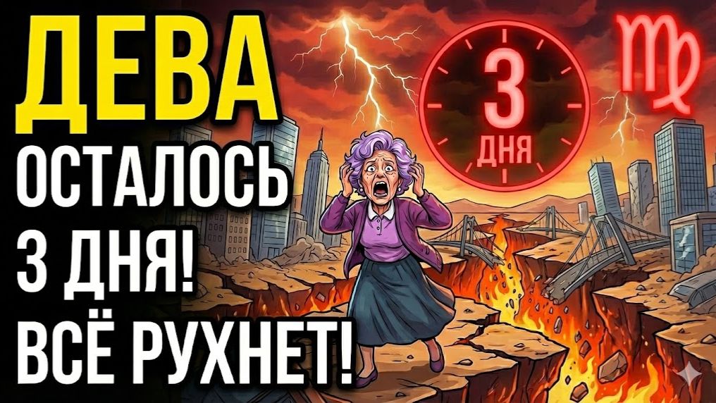 😱♍ДЕВА! ШОКИРУЮЩЕЕ ПРЕДУПРЕЖДЕНИЕ! ВАША ЖИЗНЬ РАЗДЕЛИТСЯ НА "ДО" И "ПОСЛЕ"! смотреть онлайн