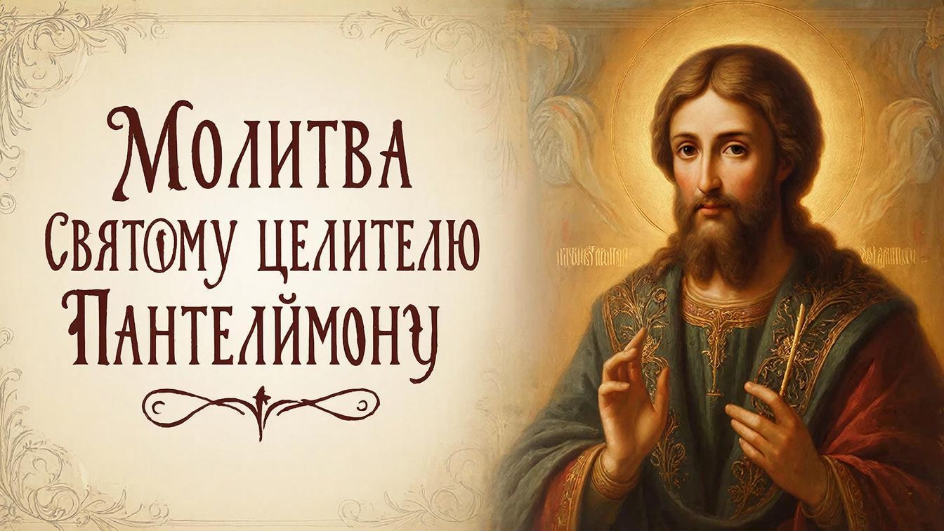 Мощная молитва Святому Целителю Пантелеймону 🙏 поможет встать на ноги тяжело больному смотреть онлайн