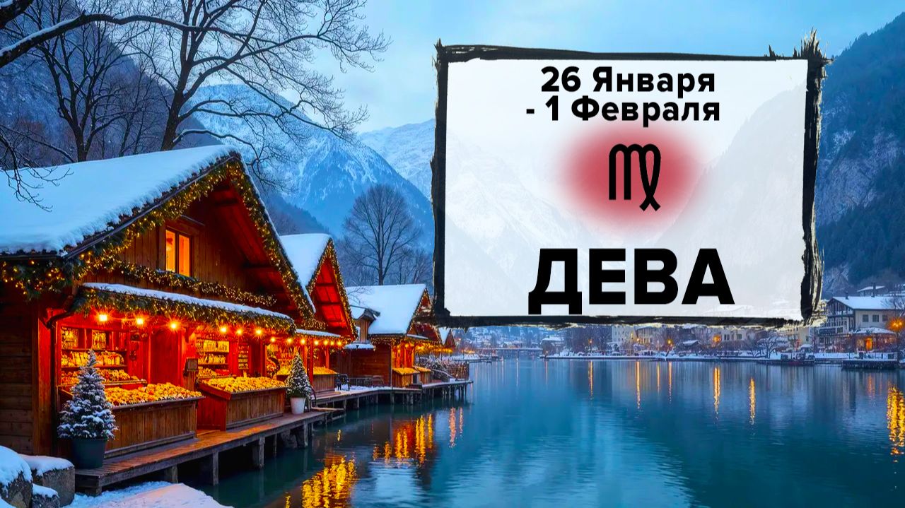 ДЕВА ♍ 26 Января - 1 Февраля 2026 | Расклад таро на неделю для знака Зодиака Дева смотреть онлайн