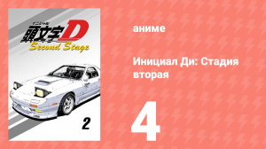 Инициал Ди: Стадия вторая 4 серия (аниме-сериал, 1999)