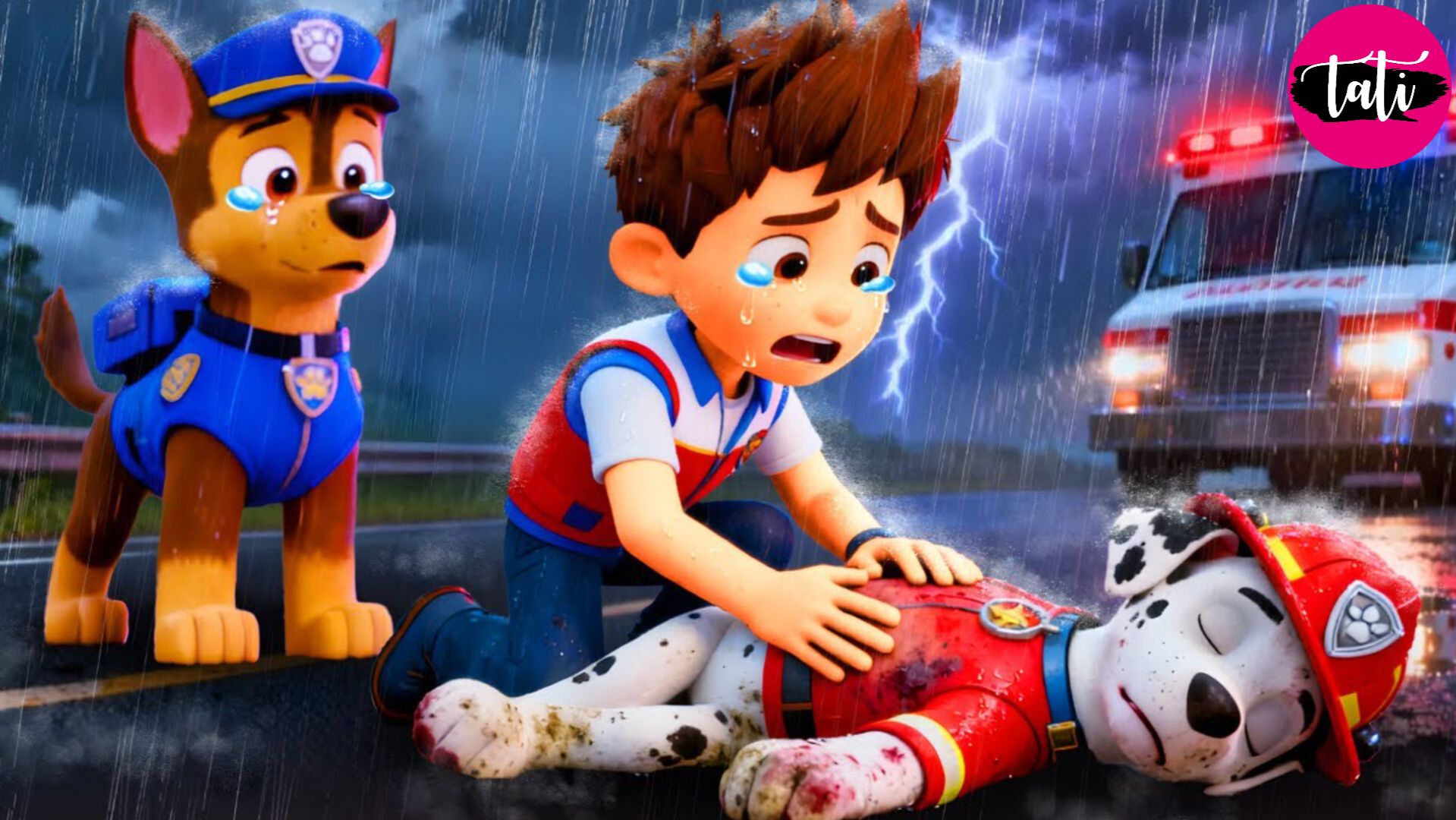 Щенячий патруль и Маршалл. Залипательное видео. Мультфильм для детей и малышей. Анимация 116 смотреть онлайн