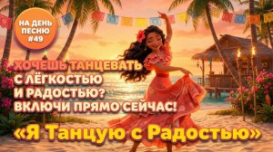 НА ДЕНЬ ПЕСНЮ #49 | ЗАЖИГАТЕЛЬНАЯ ПЕСНЯ-АФФИРМАЦИЯ НА РАДОСТЬ | "Я Танцую с Радостью"