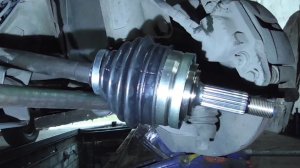 Замена наружной гранаты ВАЗ 1117 Калина