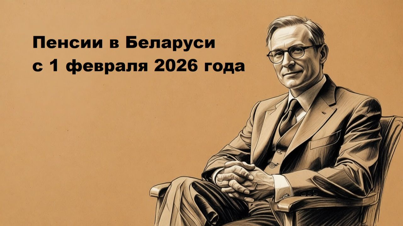 Пенсии в Беларуси с 1 февраля 2026 года смотреть онлайн