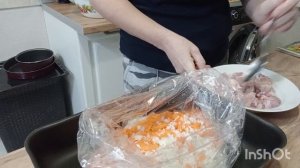 РИС С КУРИЦЕЙ В ДУХОВКЕ.