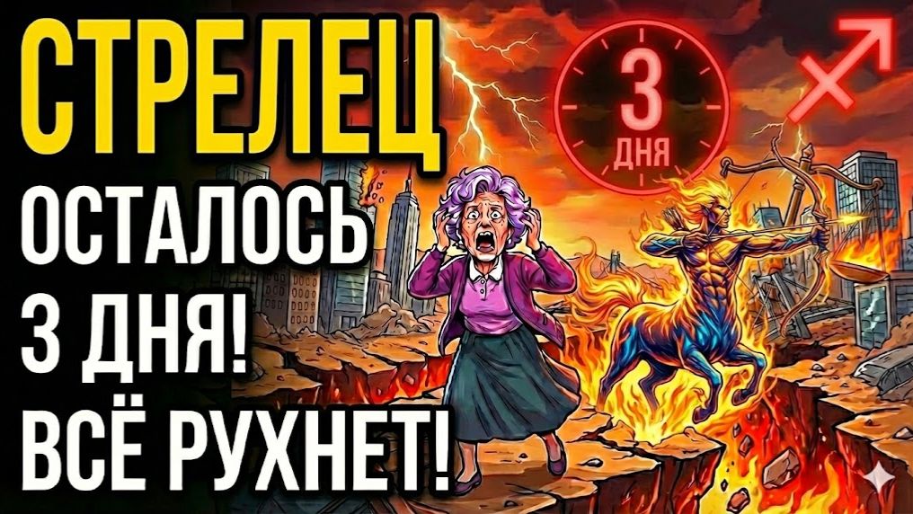 😱♐Стрелец, ШОК! 🤑ЗОЛОТОЙ Раскол через 72 часа: 😨разбогатей или пропади❗ смотреть онлайн