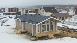 Обзорный ролик каркасного дома. Для компании Город домов