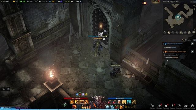 LOST ARK онлайн игры Дункельский лес . вылазка в монастырь смотреть онлайн