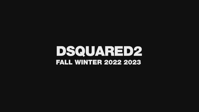 Показ мужской коллекции Dsquared2 осень-зима 2022-2023 смотреть онлайн