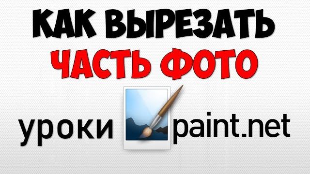 Как обрезать фото/картинку/изображение вырезать объект на фото картинку на фотографии 👉 PAINT NET смотреть онлайн