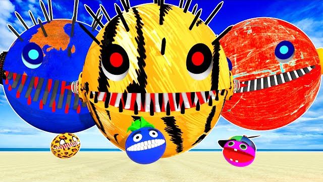 Веселый ПАКМЕН, мультики для детей, смотреть мультфильмы с песенками бесплатно, мультики с машинками смотреть онлайн