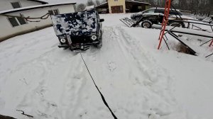 Тянет как надо ! Лебёдка на ниве ! ХУТОР В ЛЕСУ №947