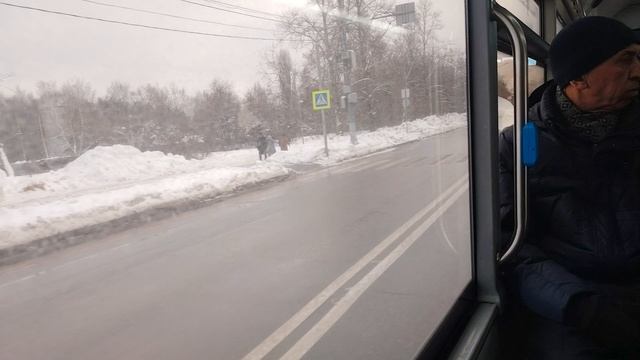 поездка на автобусе ЛиАЗ 6213 191121 борт 191121, по маршруту 687 смотреть онлайн