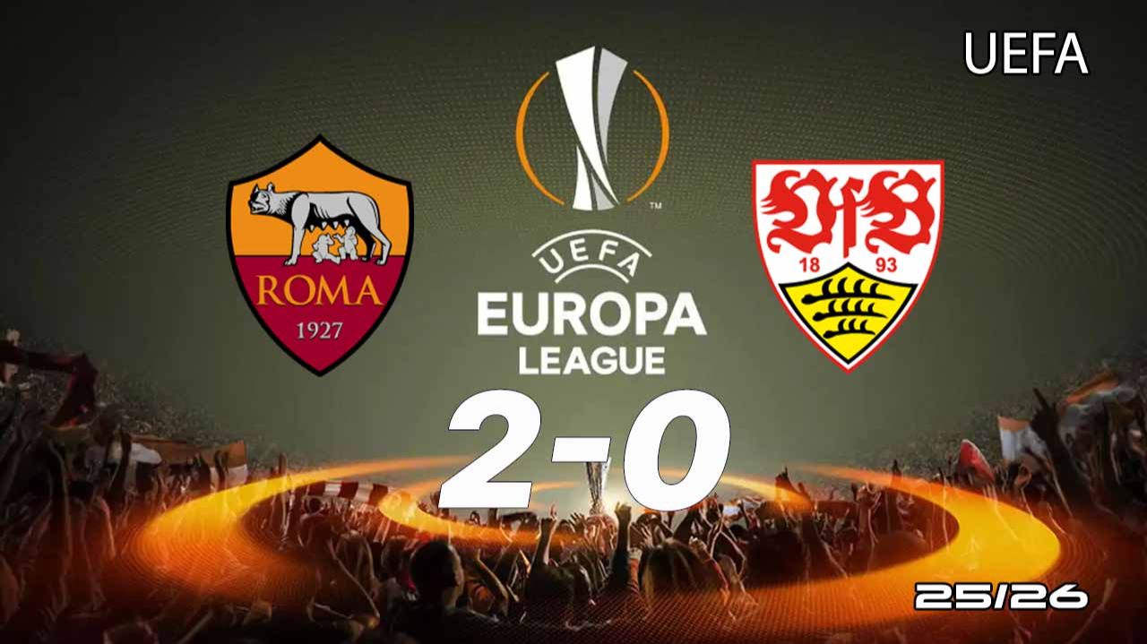 Рома — Штутгарт 2:0. Обзор матча. Лига Европы 25/26 смотреть онлайн