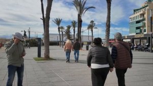 Торревьеха набережная и центр январь 2026 Коста Бланка прогулка по улицам 🌊