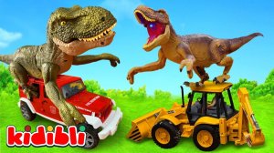 МУЛЬТИКИ ДЛЯ ДЕТЕЙ И МАЛЫШЕЙ ПРО ДИНОЗАВРОВ И МАШИНКИ