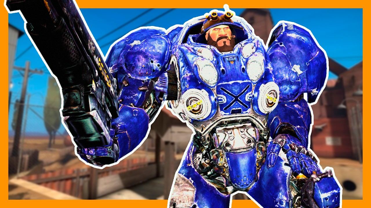 Наемники TF2 в STARCRAFT смотреть онлайн