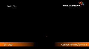 Римская свеча SF-399A - ROMAN CANDLE - 2 дюйма (50 мм.) калибр - 4 эффект A - 8 выстрелов