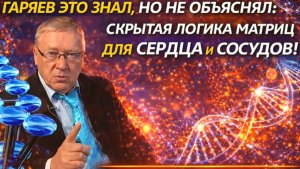 Гаряев это знал, но не объяснял: скрытая логика матриц для сердца и сосудов!