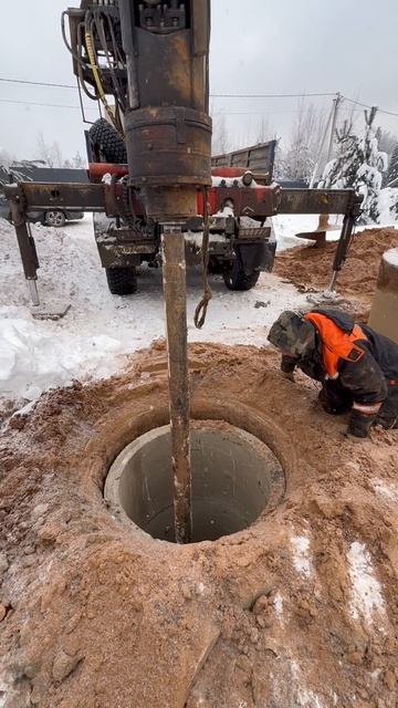 Бурение колодца в плывуне смотреть онлайн