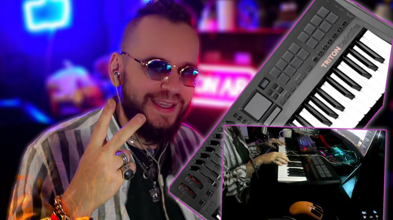 ШИМОРО ПИШЕТ МУЗЫКУ НА КАМЕРУ - Korg Triton и Reason Music в 2023 смотреть онлайн