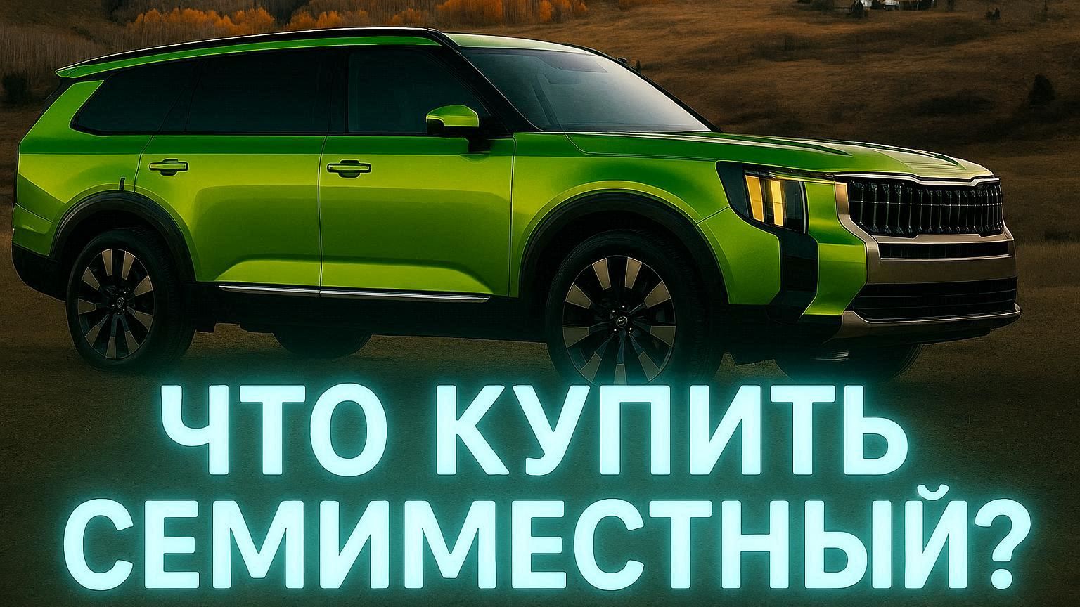 Большие 7-местные SUV 2026: ТОП-10 новинок для семьи! Гибрид или электрокар смотреть онлайн