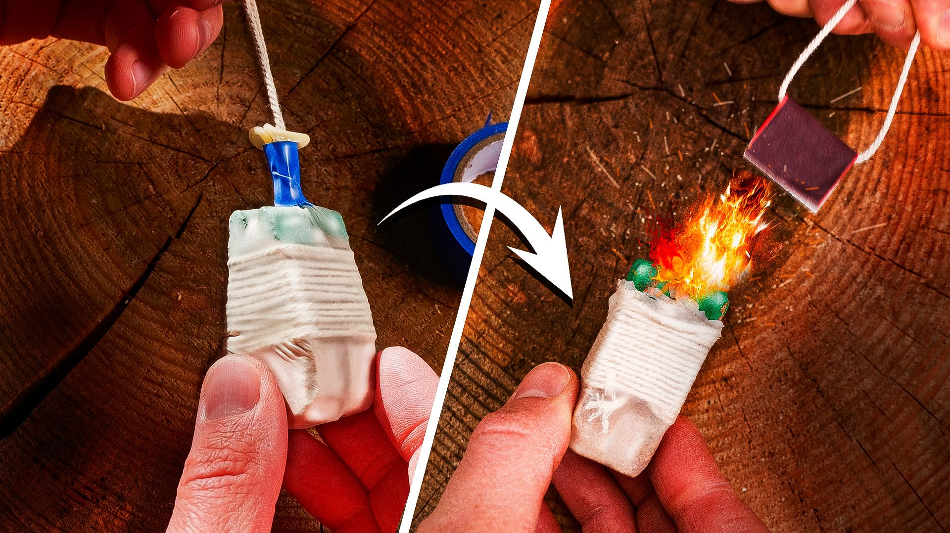 Как сделать ИДЕАЛЬНЫЙ разжигатель огня ДЛЯ ВЫЖИВАНИЯ и Зимний Кемпинг в горах! смотреть онлайн