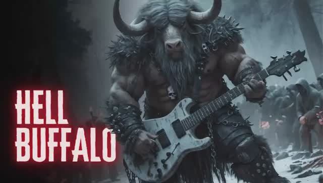 АДСКИЙ-БУФФАЛО-Сокрушительный-Дум-Метал-Медленный-Тяжелый-Риффы смотреть онлайн