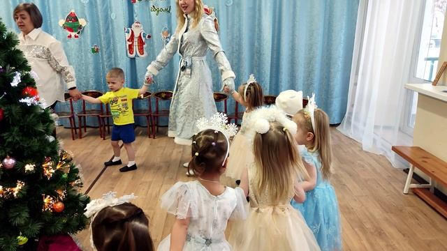 Праздник Новый год в ясельной группе "Солнышко" 2025 г. смотреть онлайн
