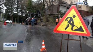 Реконструкцию Новороссийского шоссе в Сочи выполнили уже наполовину