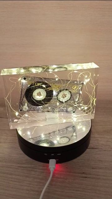 Сувенир Аудиокассета с подсветкой