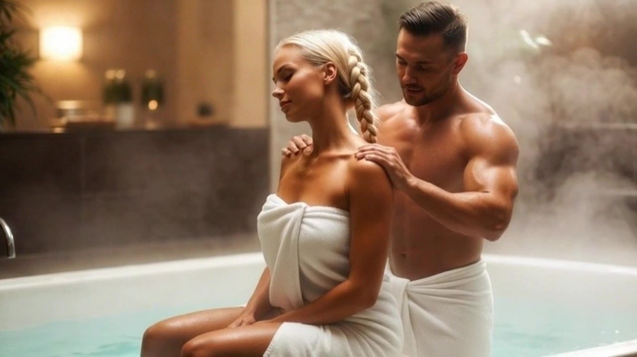 «СПА‑релакс: массаж под приятную музыку в бане и бассейне» смотреть онлайн