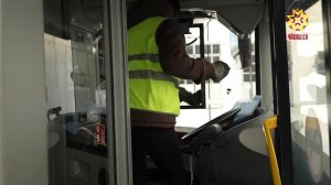 Водитель троллейбуса Татьяна Седельникова 10 лет работает в профессии