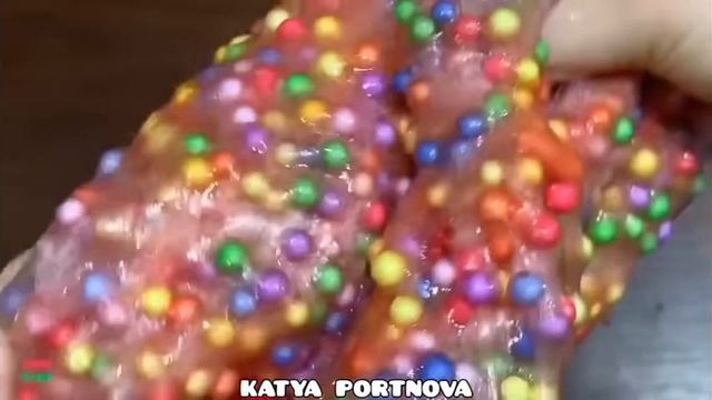 Слайм с радужными шариками + страшные истории от Даши Рокс‼️‼️ смотреть онлайн